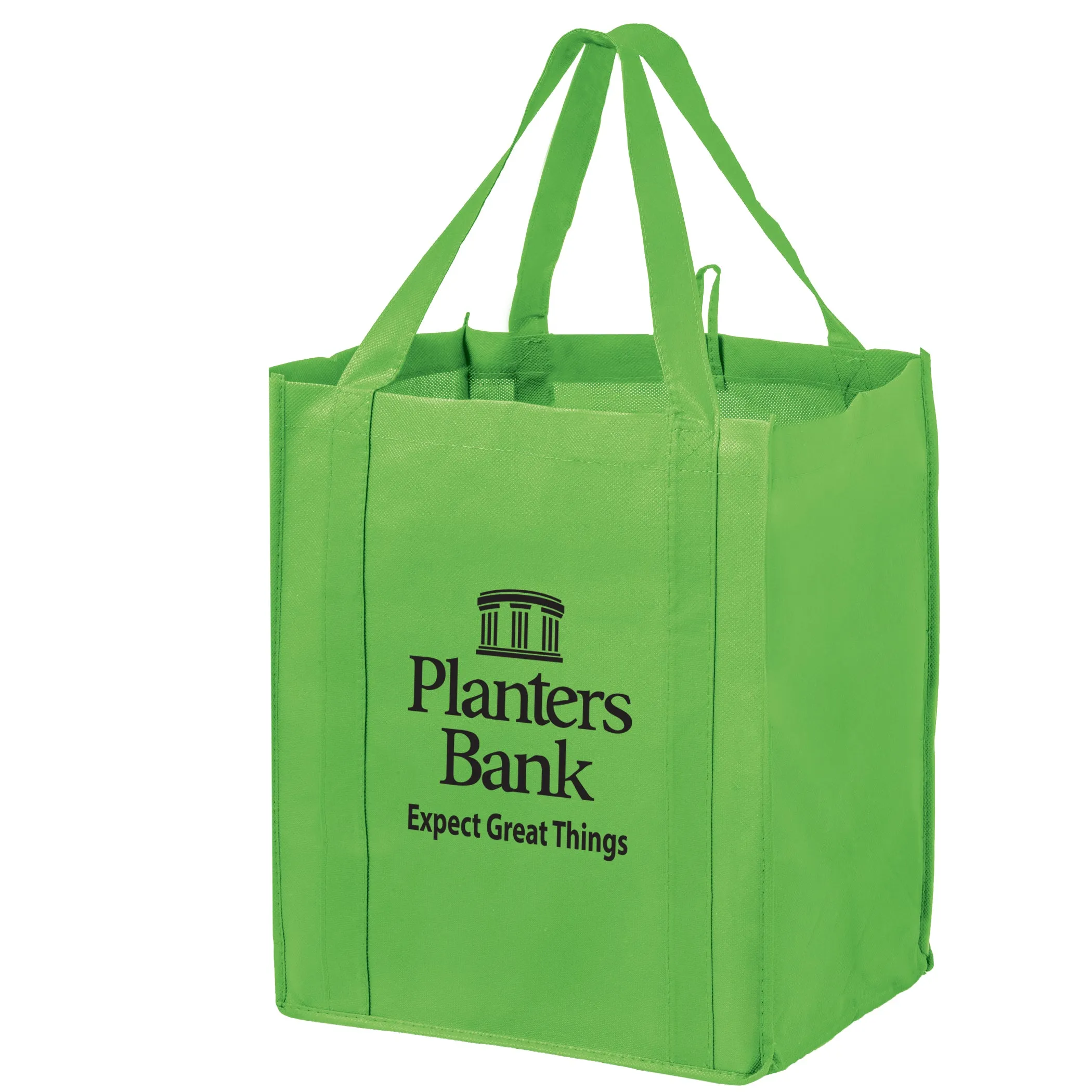Wholesale Non-Woven Wine and Grocery Tote Bag with Insert - Wg131015
