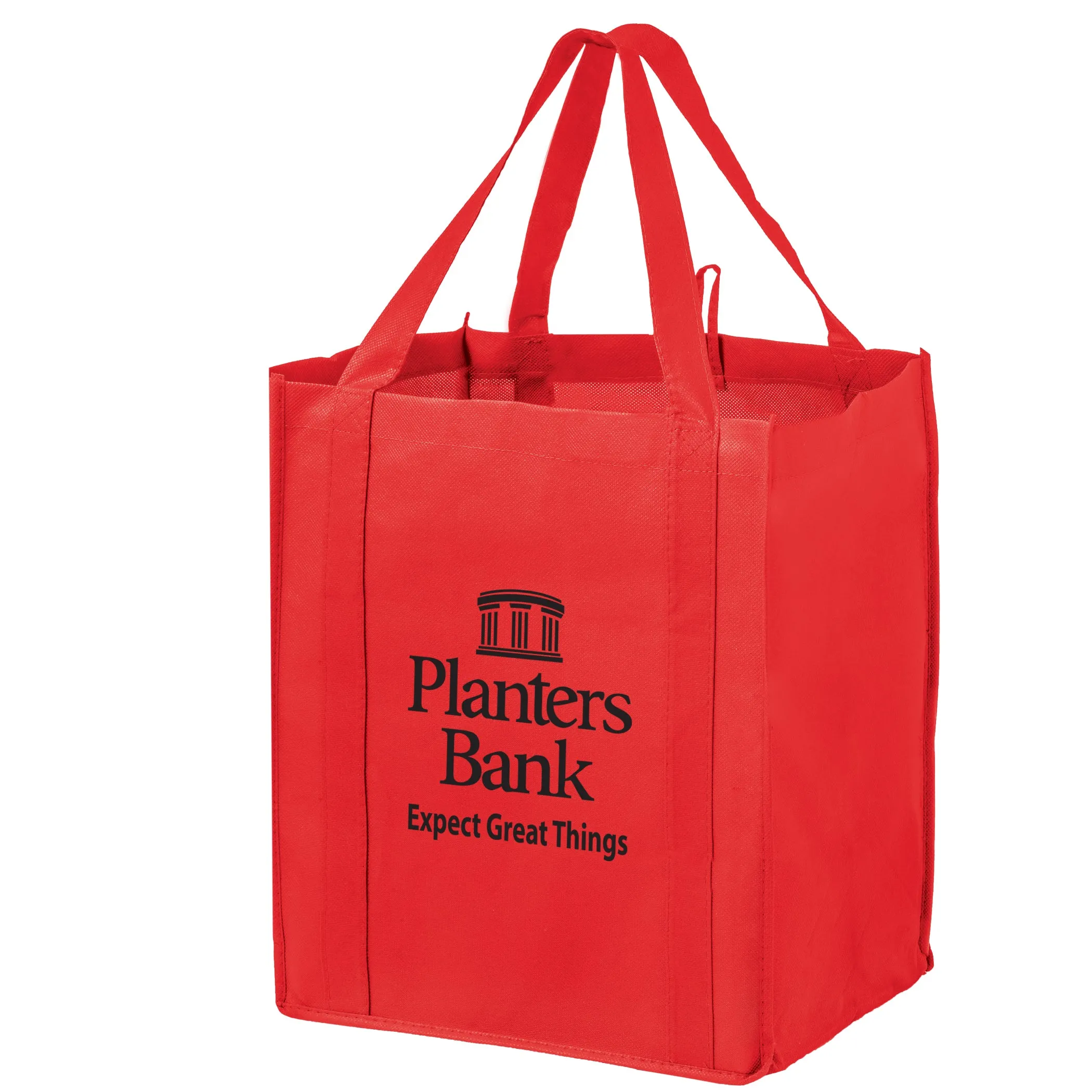 Wholesale Non-Woven Wine and Grocery Tote Bag with Insert - Wg131015