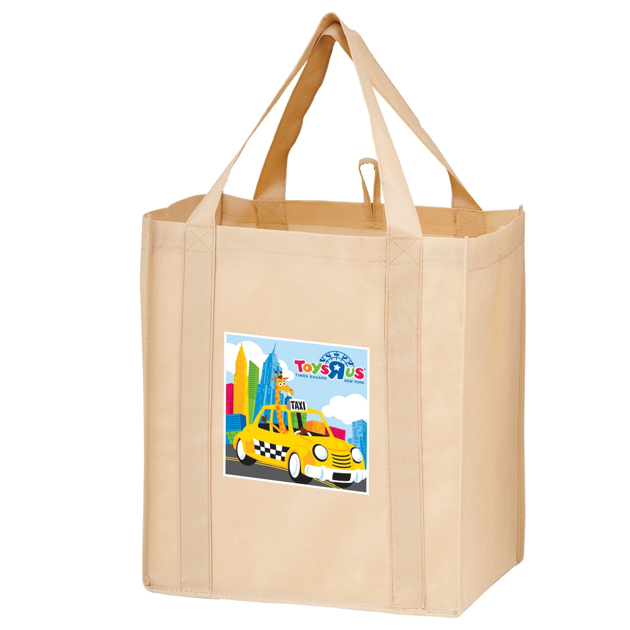 Wholesale Non-Woven Wine and Grocery Tote Bag with Insert - Wg131015